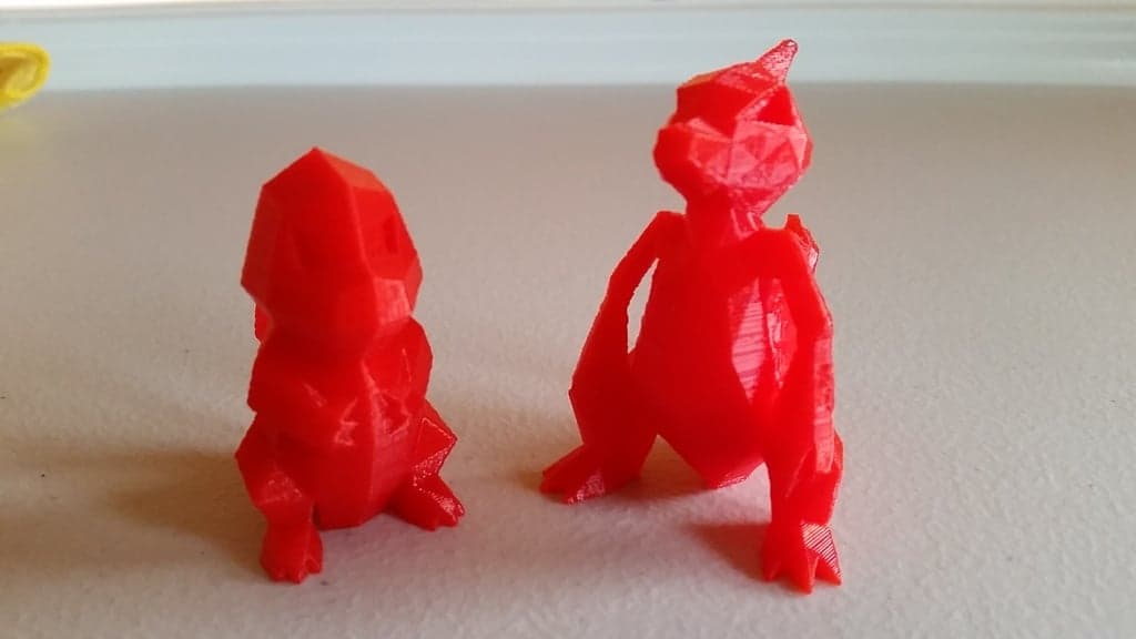 Low-Poly Charmeleon