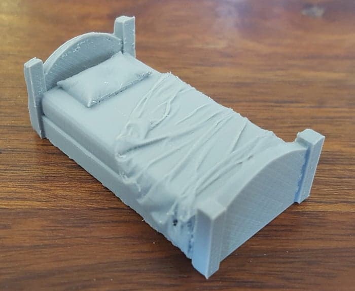 Bed unmade 28mm for Openforge