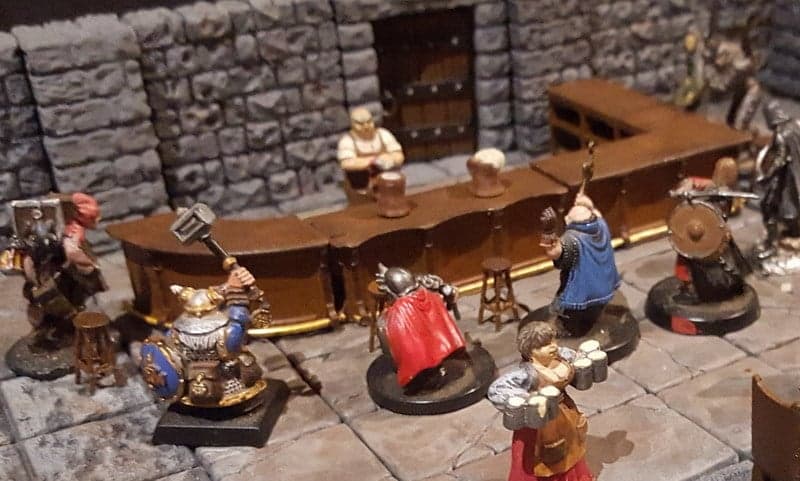 Simple Bar Tavern Set 28mm for Openforge