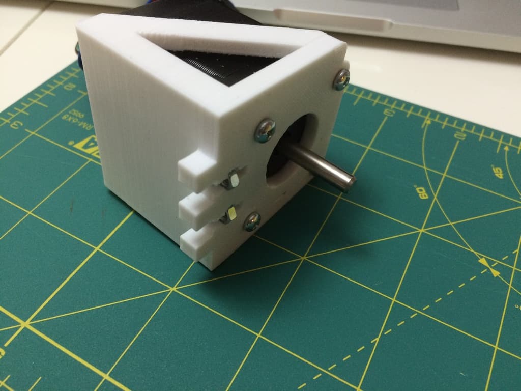 Sunhokey Prusa i3 reinforced y-axis rear stepper motor mount