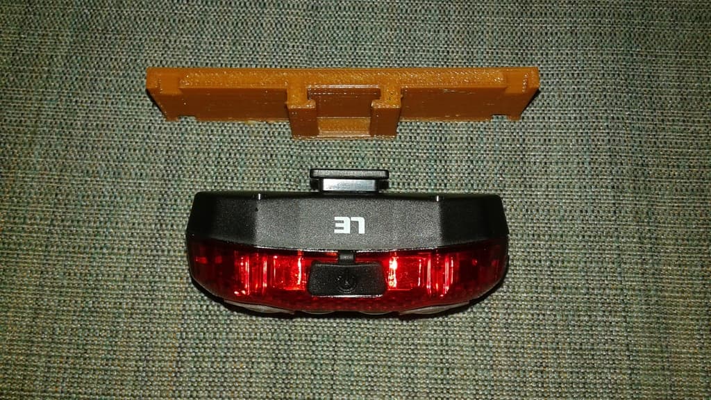 Customizable Bike Light Mount