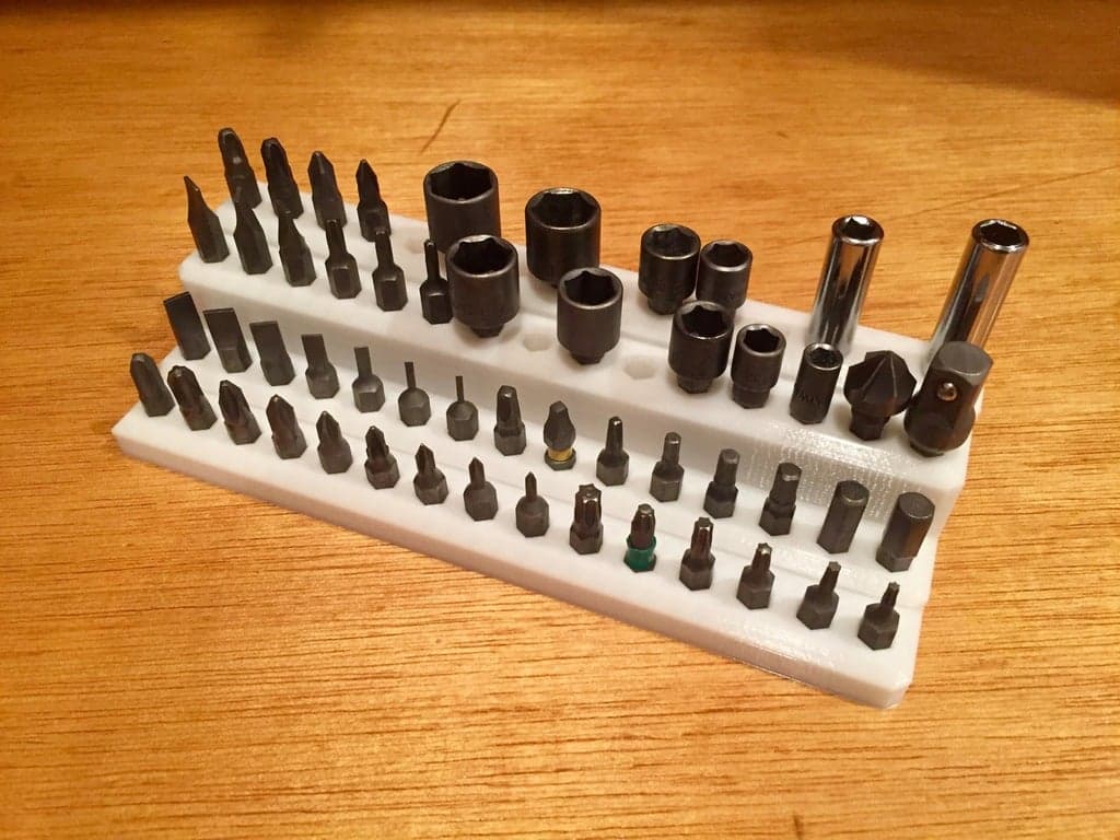 1/4" Hex Bit Holder/Organizer
