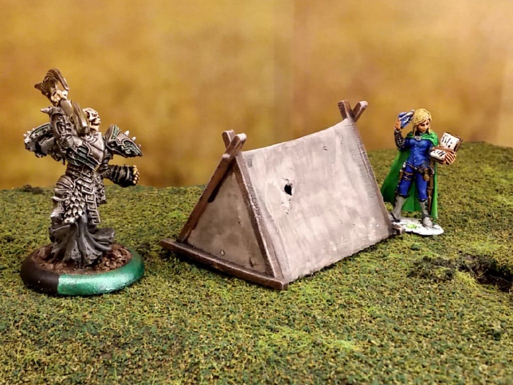 Fantasy viking tent 28mm