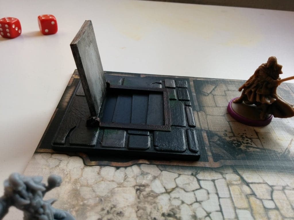 Zombicide Black Plague Dungeon Door