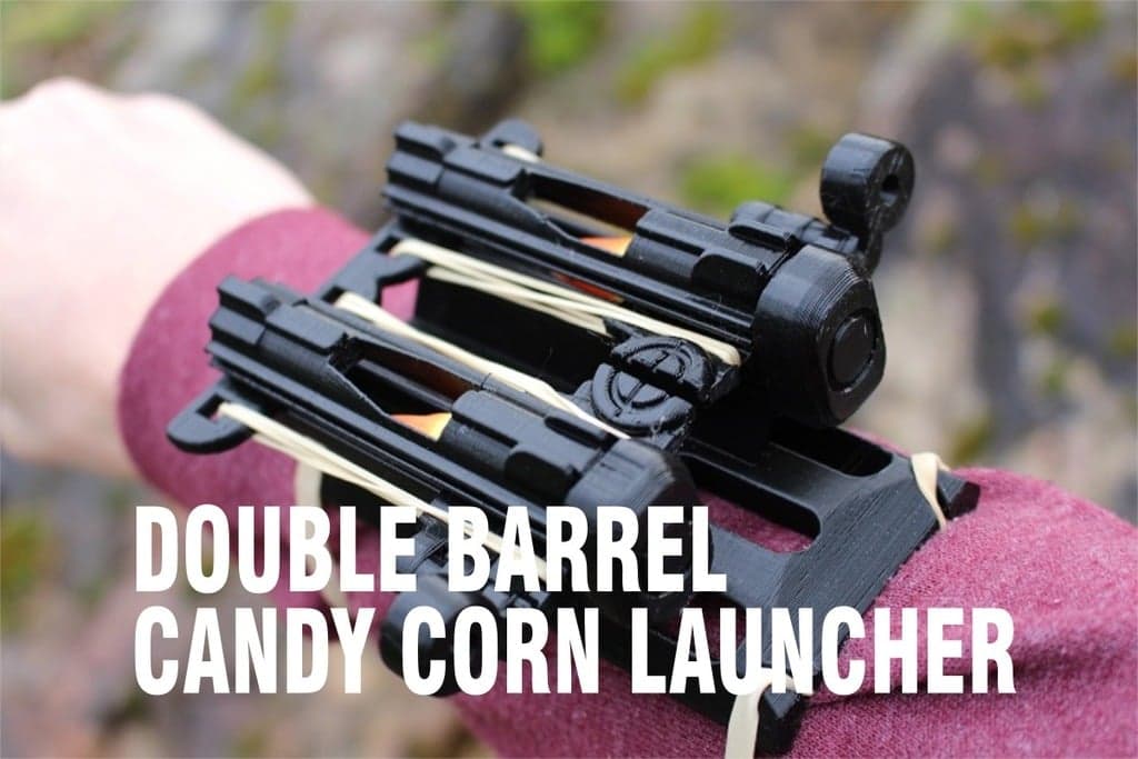 Double Barrel Candy Corn Launcher