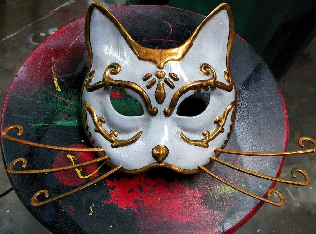 Splicer Cat Mask (Bioshock)