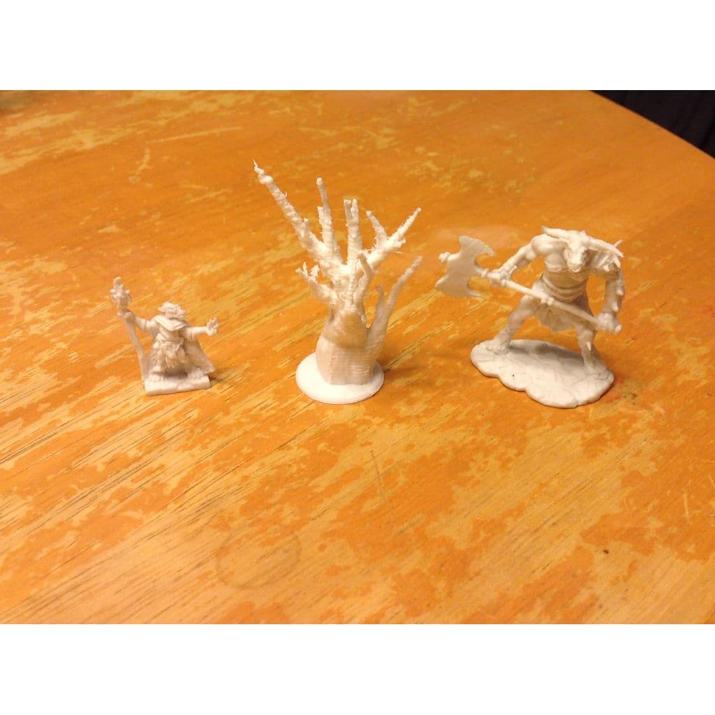 High Detail Spooky Tree with Base - REMIX II