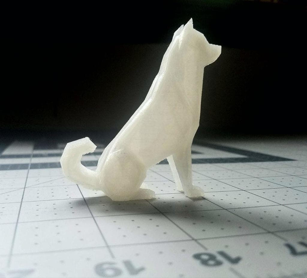 Low Poly Akita