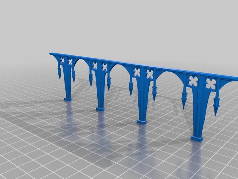 Gothic Bridge Pile (28mm TableTop Standard)