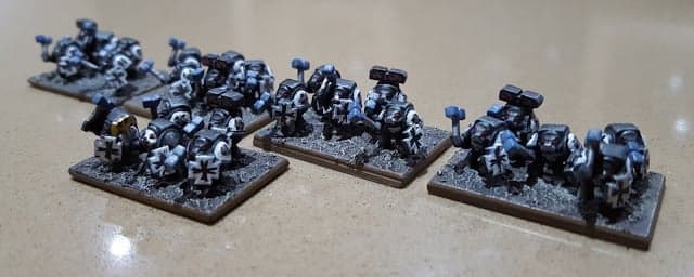 Epic Scale - Enhanced Humans - Heavy Infantry