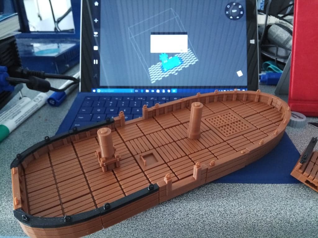 Boat Tiles Remix with OpenLock connectors