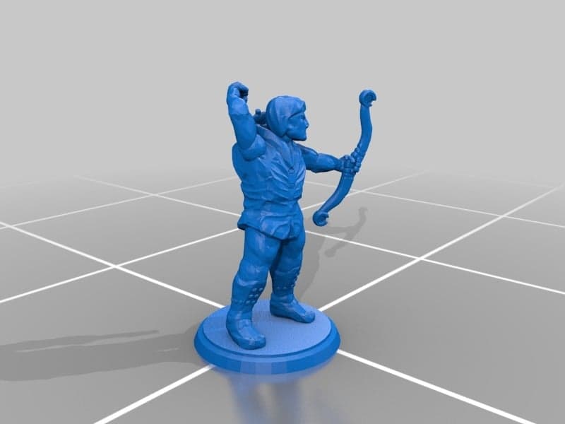 Elven Archer miniature