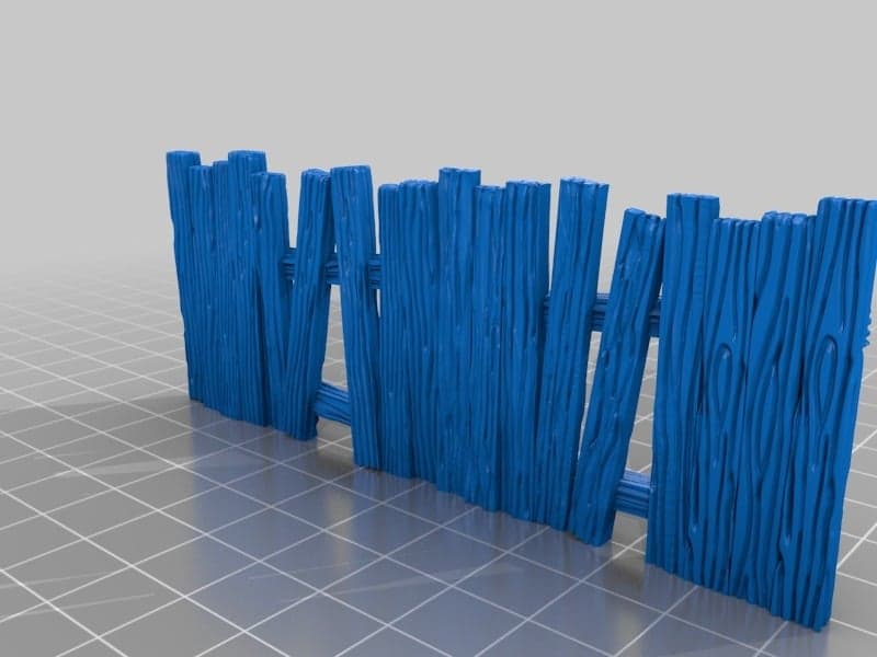 Basic Wooden Fence