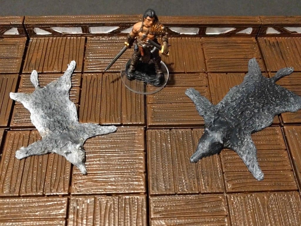 Wolf Pelt / Rug - 28mm gaming