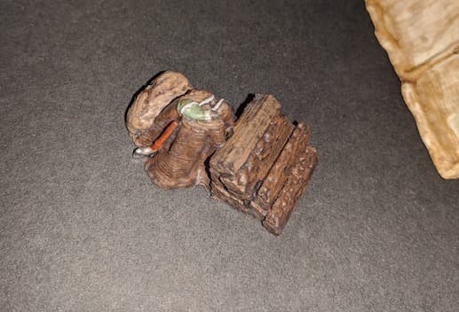 Adventurer's Camp - Firewood Log - 28mm gaming