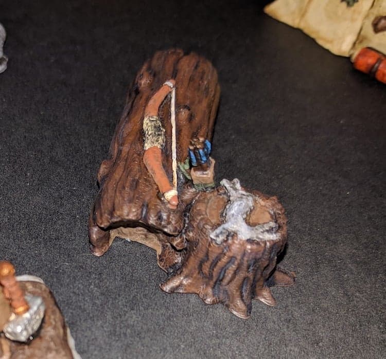 Adventurer's Camp - Hunter's Log - 28mm gaming