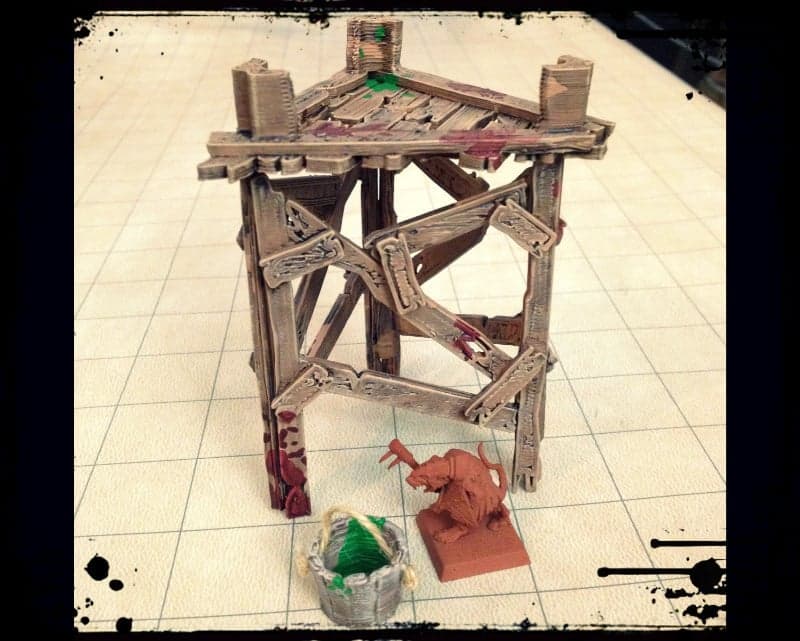 Savage Watchtower - Miniature Terrain