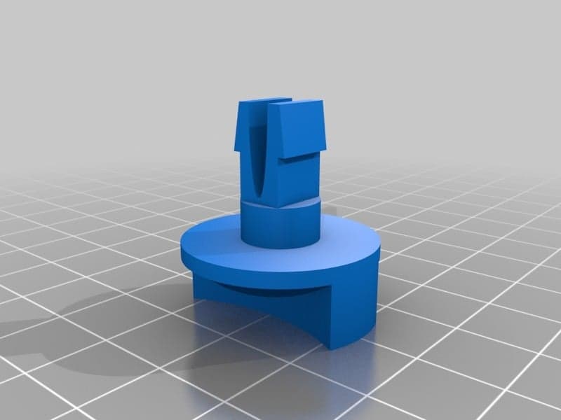 Audi warning triangle cover clip