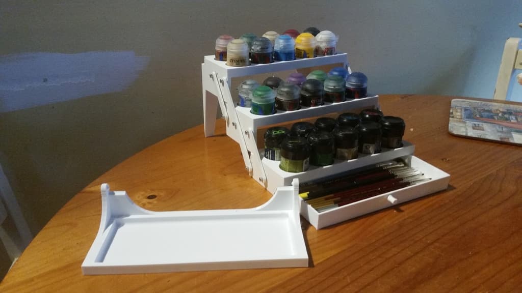 Beevus' Miniature Paint Organiser