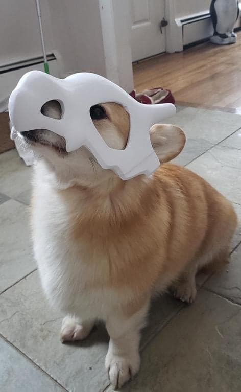 Cubone Dog Mask