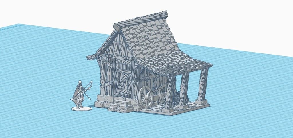 Small Shed 28mm scale