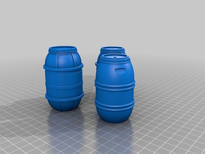 SW Cargo Container Barrels