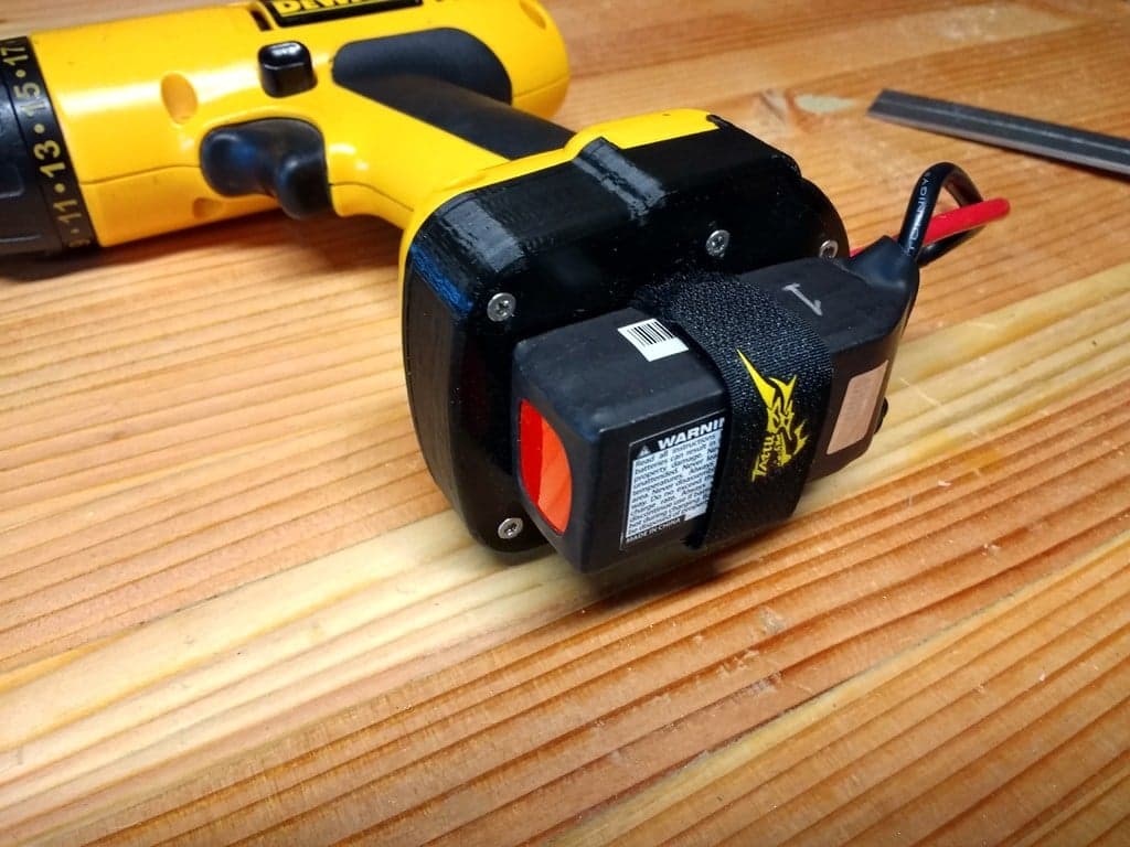 Dewalt 12v NiCd to XT60 adapter