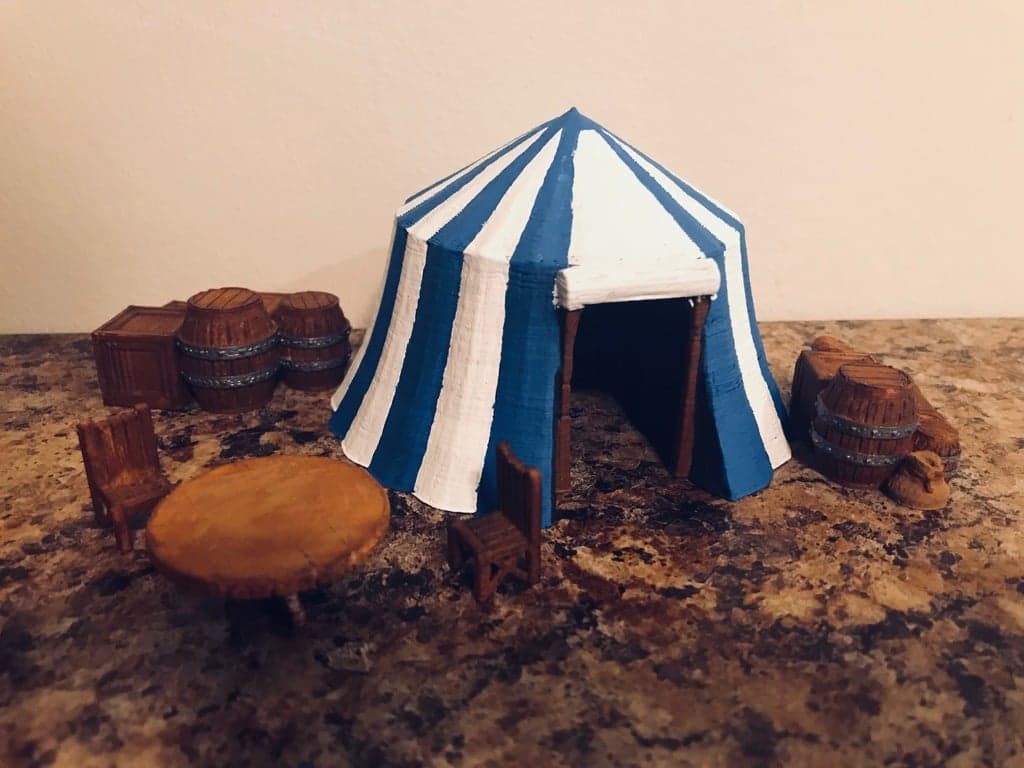 Tabletop RPG Circus Tent