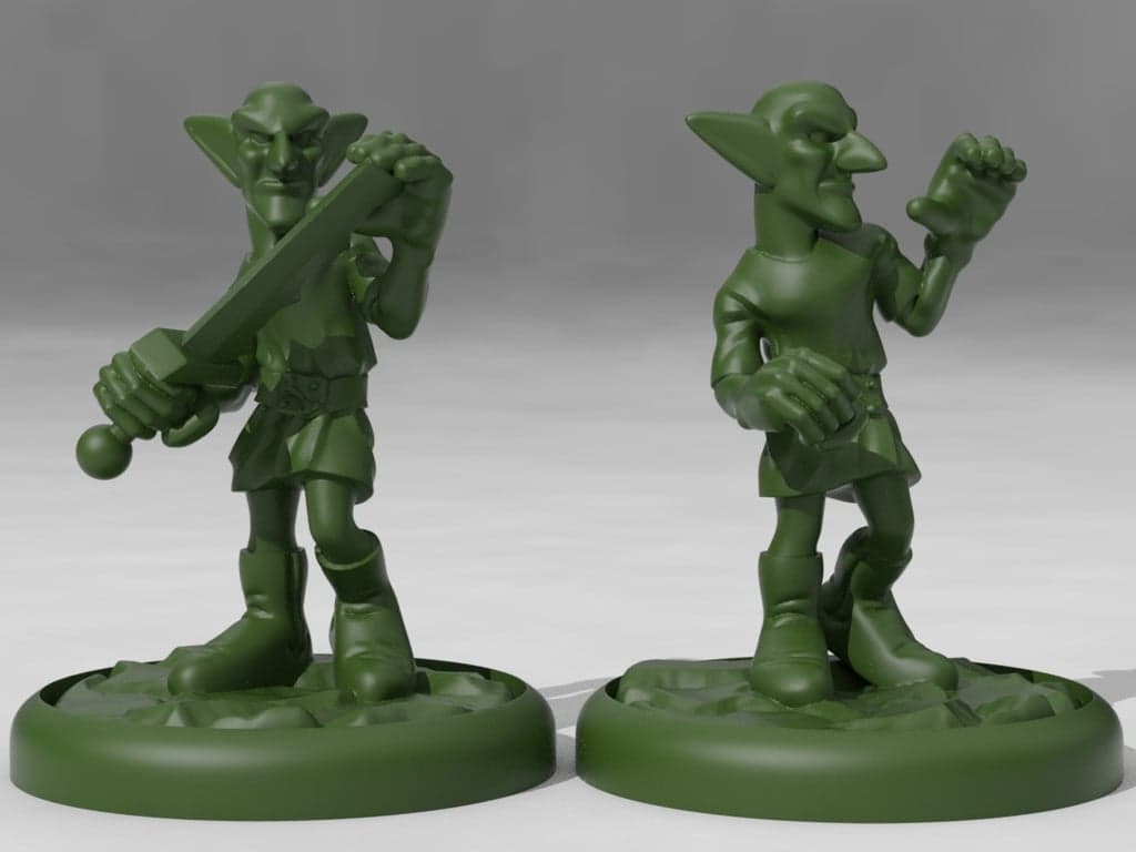 Goblin Monk and Soldja
