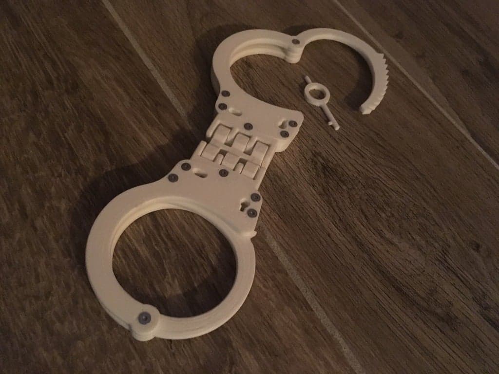 Hinged Handcuffs | Realistic