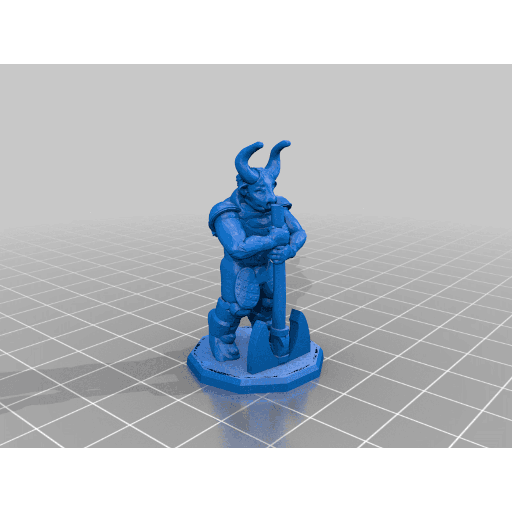 RPG Miniature - Minotaur / Minotauro