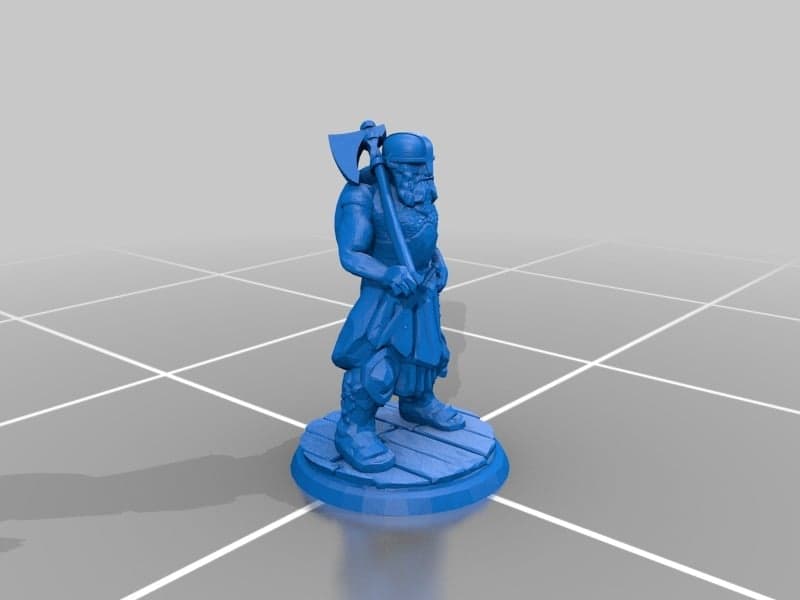 RPG Miniature - Viking