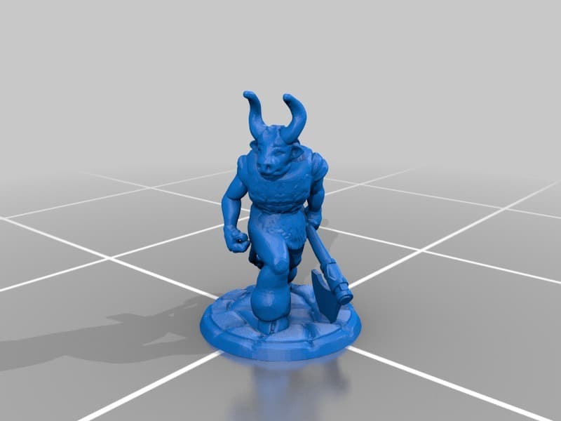 RPG Miniature - Minotaur / Minotauro 2°