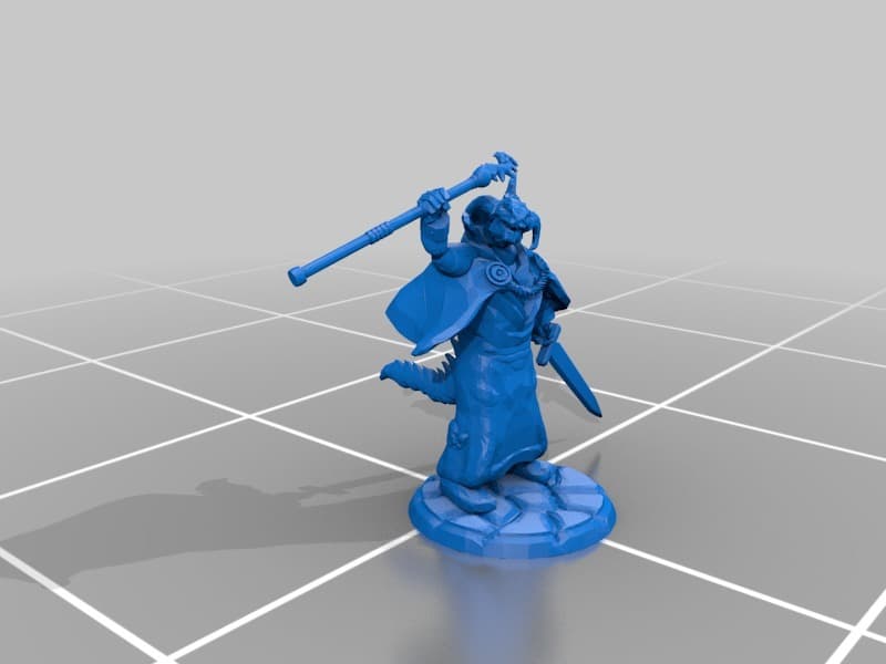 Dungeons and Dragons Miniature #1
