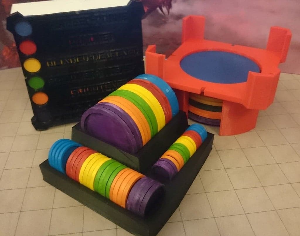 Condition Markers for D&D 5e Minis - UPDATED WITH HUGE MARKERS