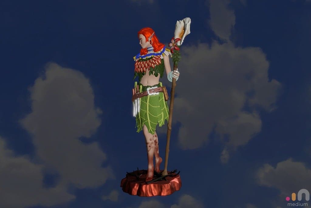 Druid of the Coast, DIeu