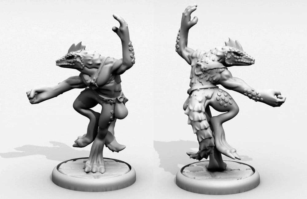 Lizardfolk Monk