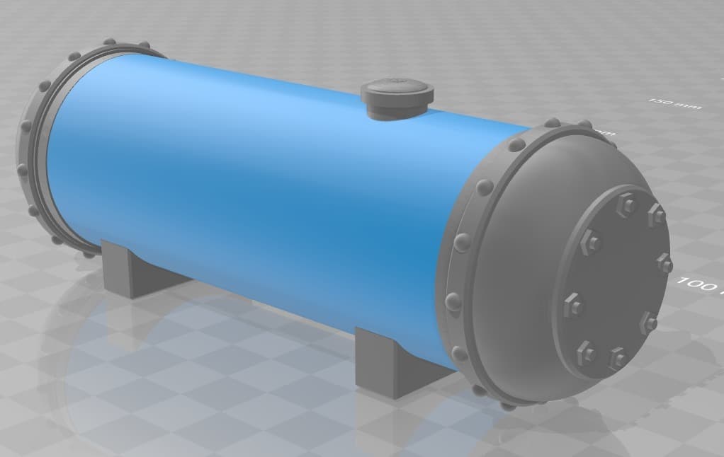 DIY - Industrial Tanks (Toilet Paper rolls) - WH40k