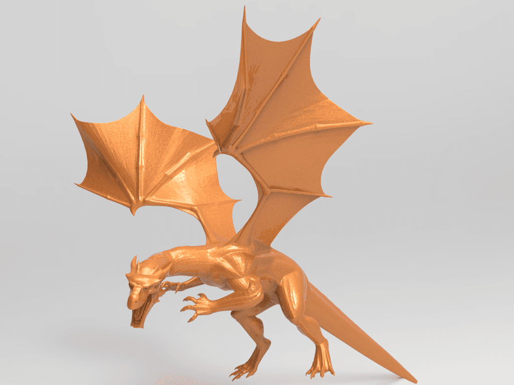 Charizard Realistic Dragon
