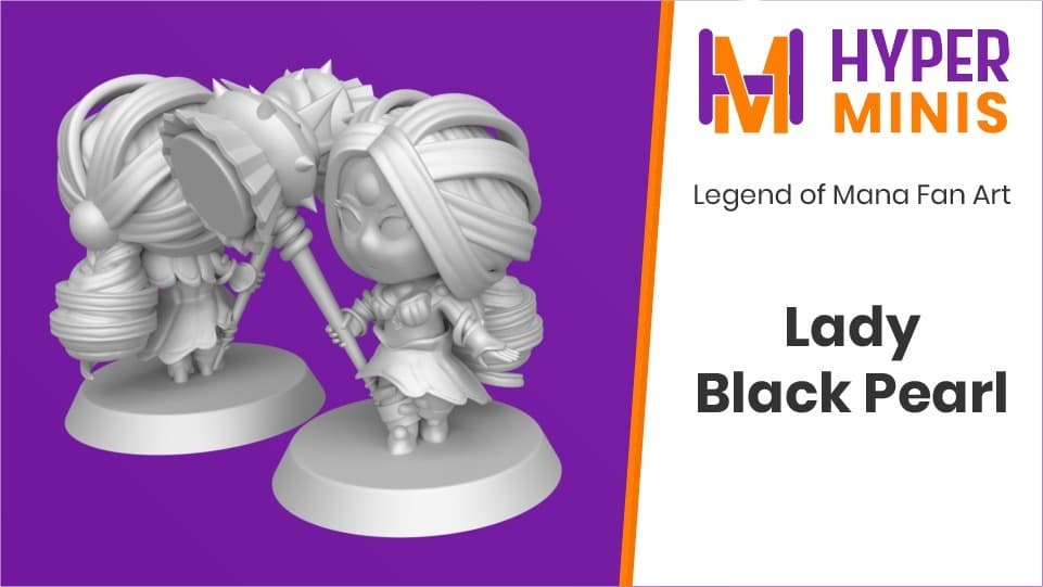 Chibi Black Pearl | Legend of Mana
