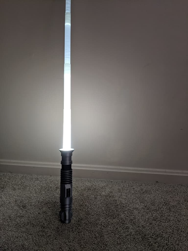 LED Illuminated Collapsable Lightsaber Mod