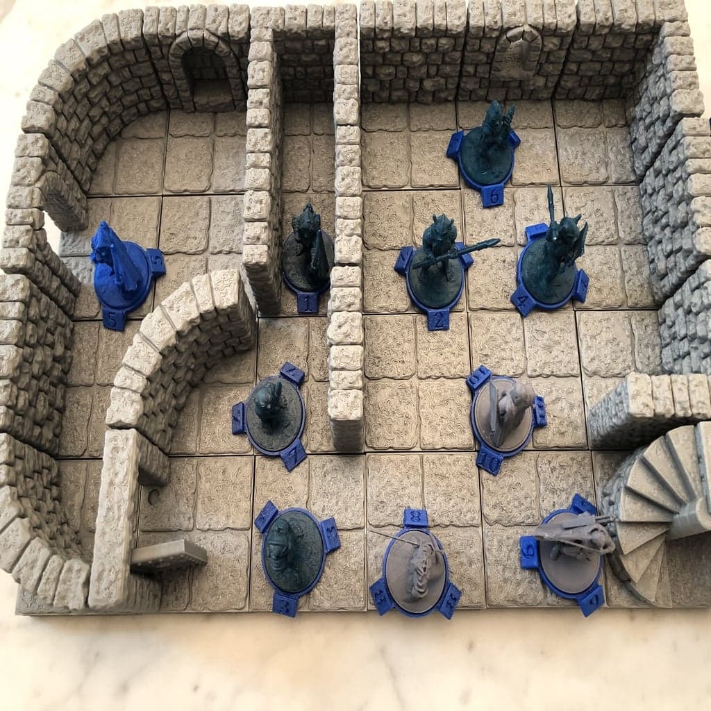 Initiative Tracker for 28mm Miniatures (revised)