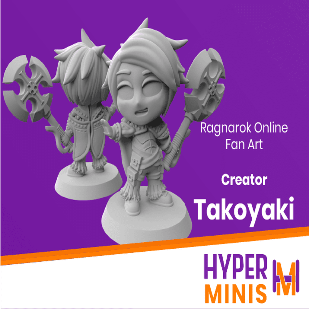 Chibi Creator Takoyaki - Ragnarok Online Fan Art