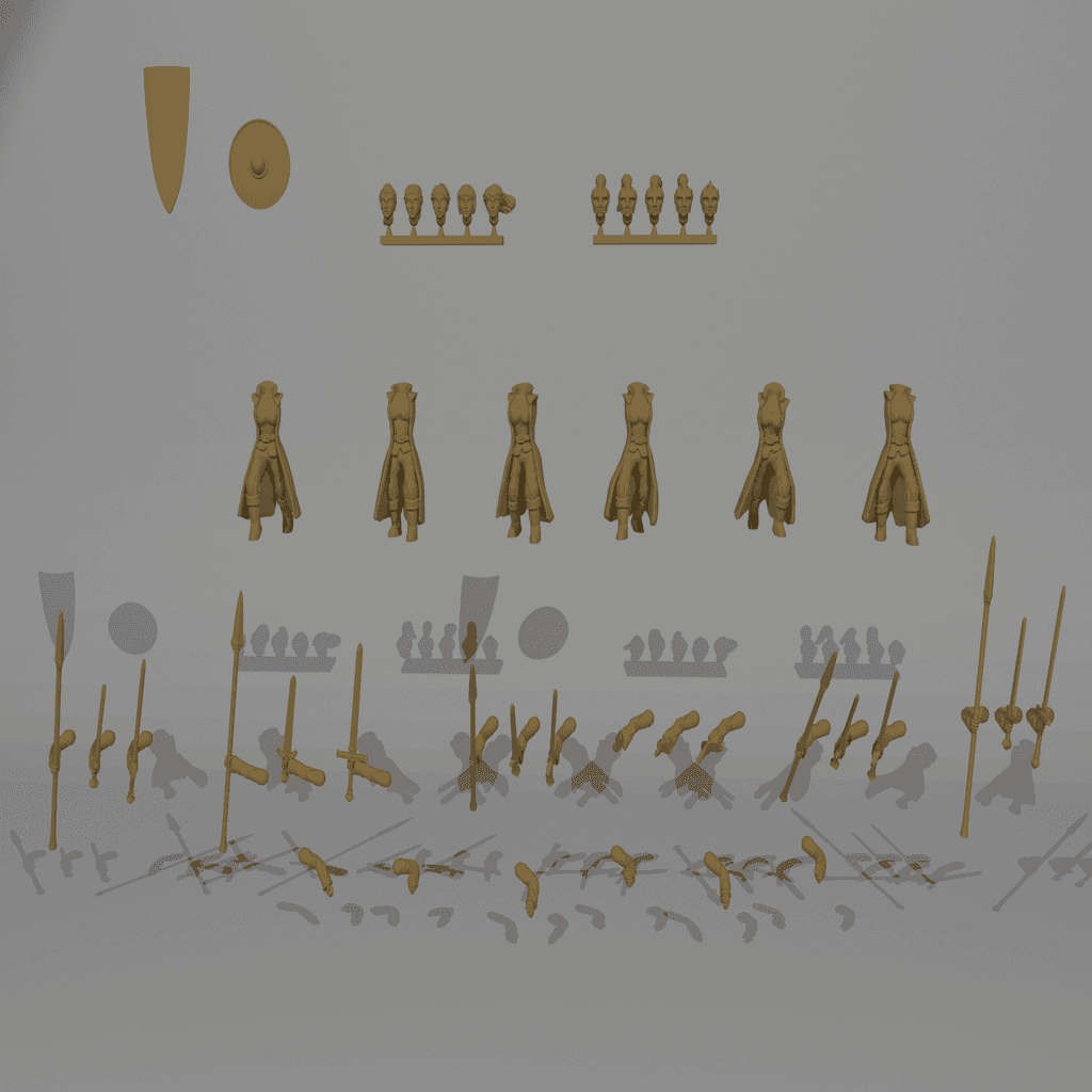 Sisterhood Infantry Miniatures Customizable