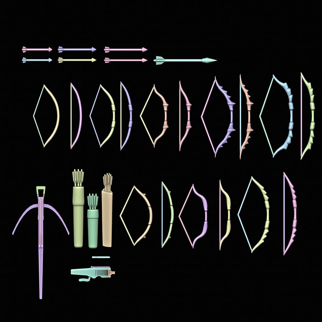 Ranged Weapons for 28mm Minis