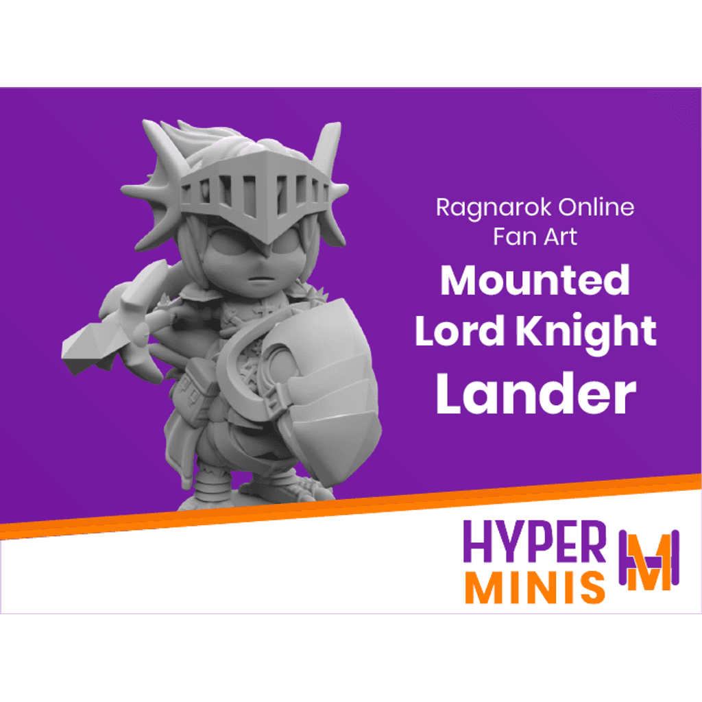 Chibi Lord Knight Lander | Ragnarok Online Fan Art