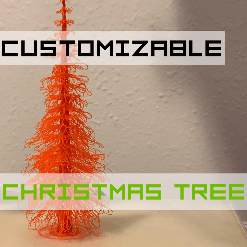 Customizable Christmas Tree