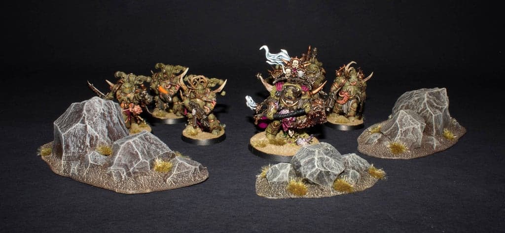 Rock Terrain Base / Rock Terrain miniature stands