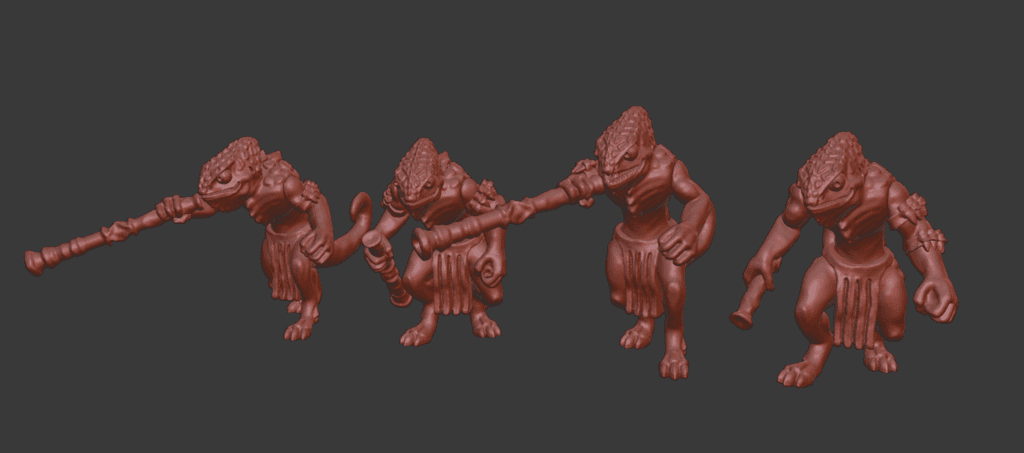 Chameleon Warrior Miniatures