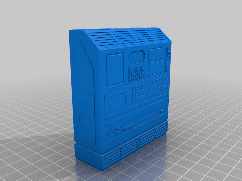 28mm sci fi terrain computer console